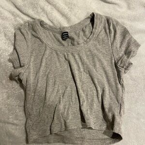 Shein gray shirt